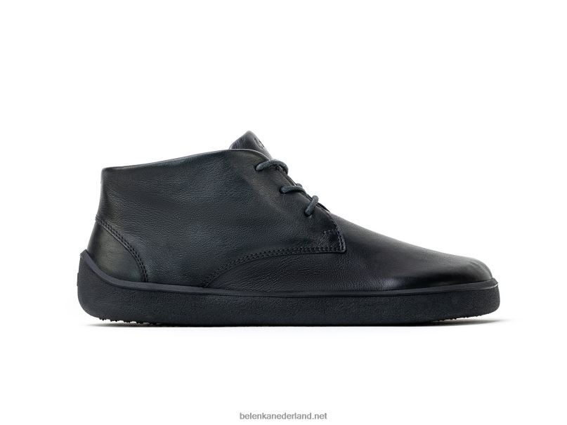 Heren Be Lenka schoenen op blote voeten glijden 08T6T70 helemaal zwart