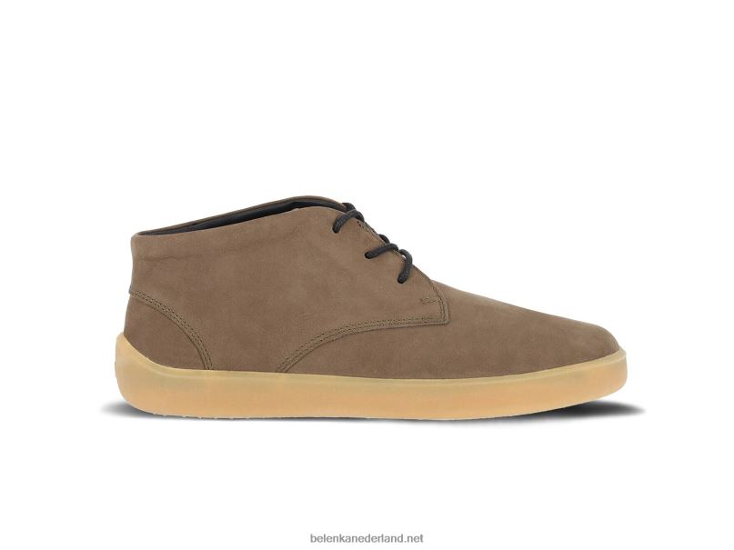 Heren Be Lenka schoenen op blote voeten glijden 08T6T74 leger groen