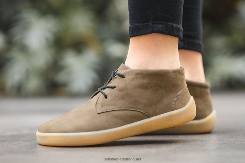 Heren Be Lenka schoenen op blote voeten glijden 08T6T74 leger groen