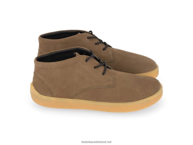 Heren Be Lenka schoenen op blote voeten glijden 08T6T74 leger groen