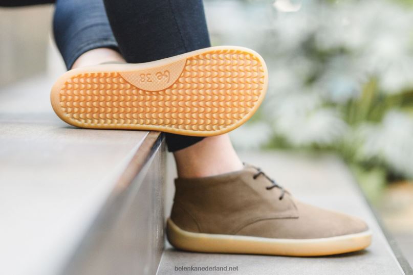Heren Be Lenka schoenen op blote voeten glijden 08T6T74 leger groen