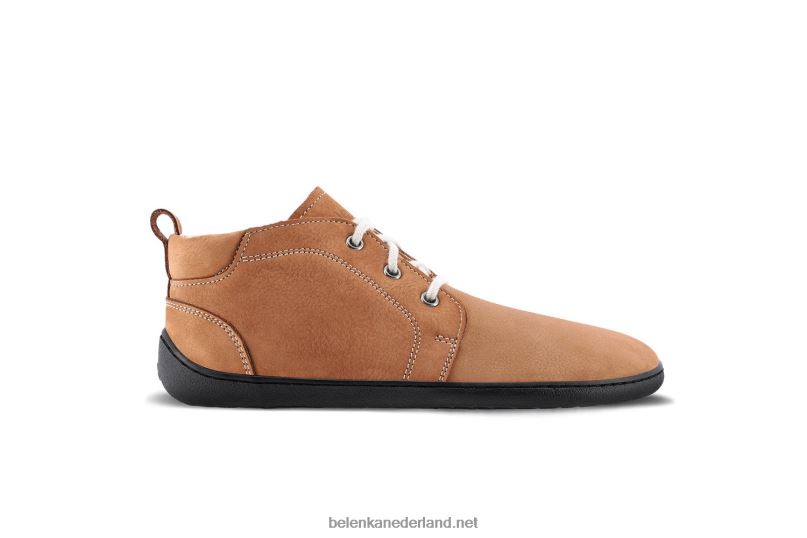 Heren Be Lenka schoenen op blote voeten - pictogram 08T6T67 cognac