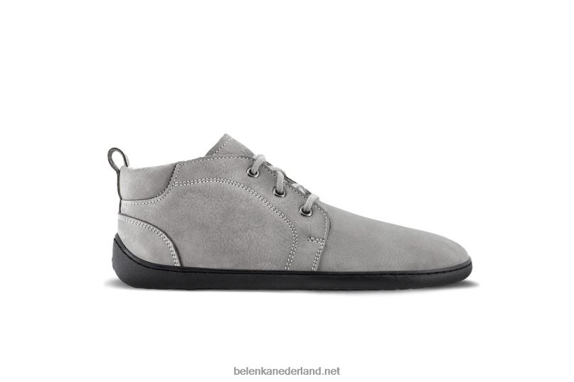 Heren Be Lenka schoenen op blote voeten - pictogram 08T6T68 kiezel grijs