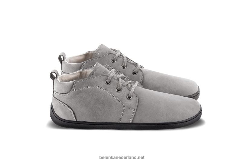 Heren Be Lenka schoenen op blote voeten - pictogram 08T6T68 kiezel grijs