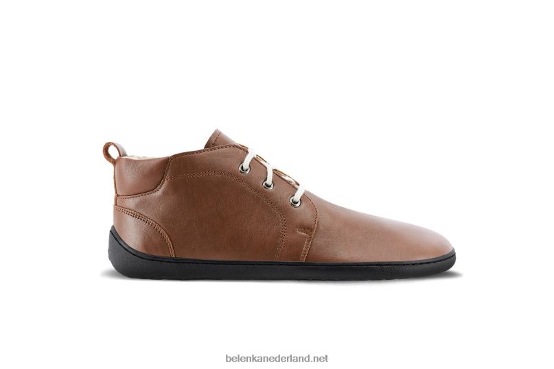 Heren Be Lenka schoenen op blote voeten - pictogram 08T6T69 donker bruin