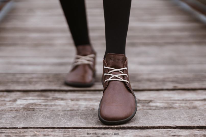 Heren Be Lenka schoenen op blote voeten - pictogram 08T6T69 donker bruin