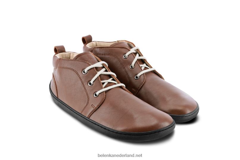 Heren Be Lenka schoenen op blote voeten - pictogram 08T6T69 donker bruin