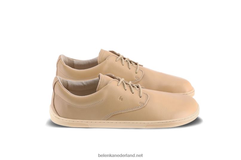 Heren Be Lenka blote voeten schoenen stadsbeeld 08T6T1 gezouten karamel bruin