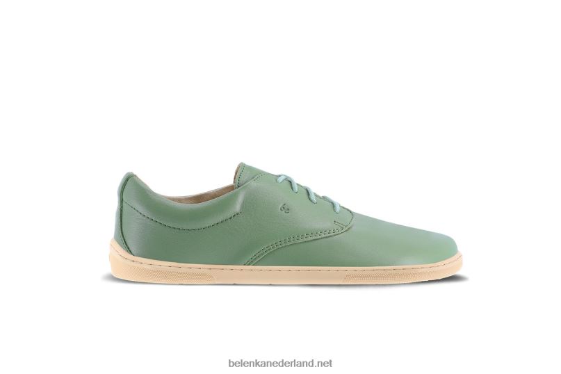 Heren Be Lenka blote voeten schoenen stadsbeeld 08T6T3 salie groen