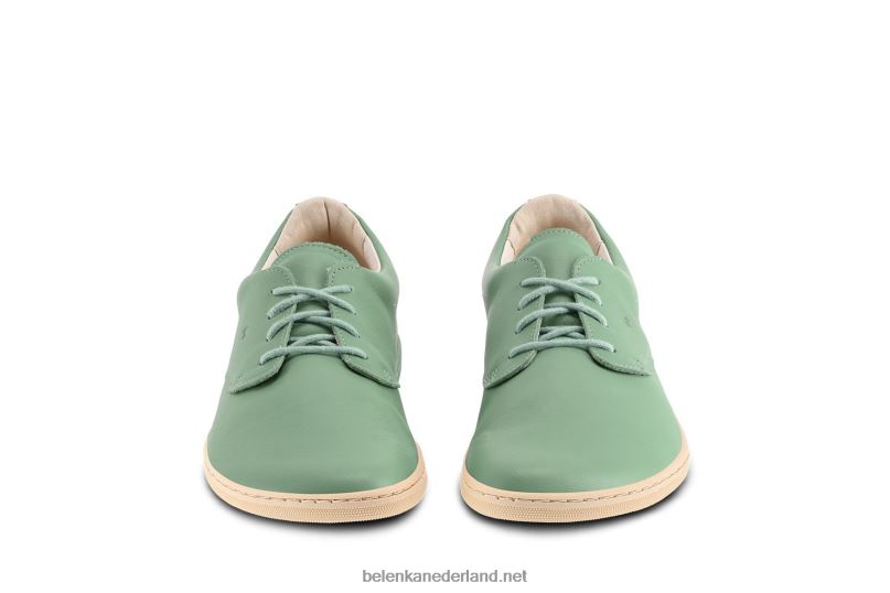Heren Be Lenka blote voeten schoenen stadsbeeld 08T6T3 salie groen