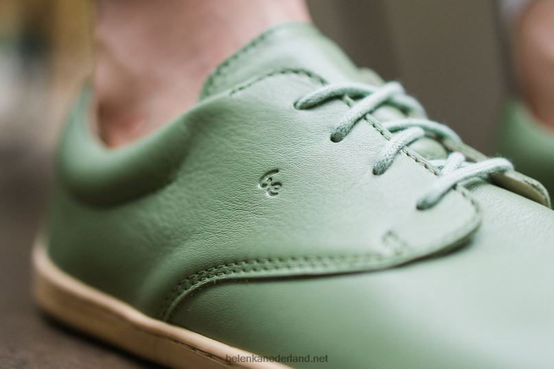 Heren Be Lenka blote voeten schoenen stadsbeeld 08T6T3 salie groen