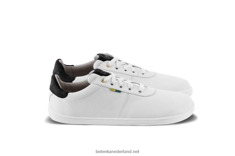 Heren Be Lenka schoenen op blote voeten - royale 08T6T5 wit Zwart