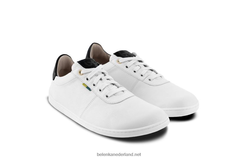 Heren Be Lenka schoenen op blote voeten - royale 08T6T5 wit Zwart