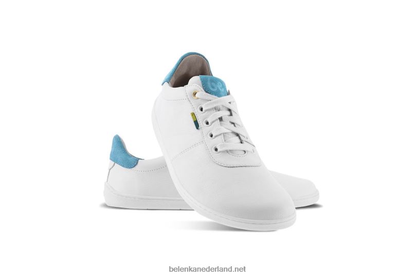 Heren Be Lenka schoenen op blote voeten - royale 08T6T6 wit Blauw