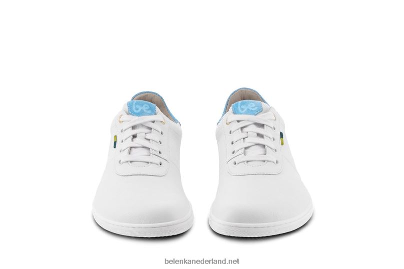 Heren Be Lenka schoenen op blote voeten - royale 08T6T6 wit Blauw
