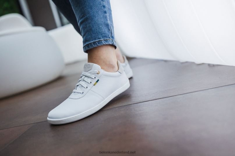 Heren Be Lenka schoenen op blote voeten - royale 08T6T7 wit & beige