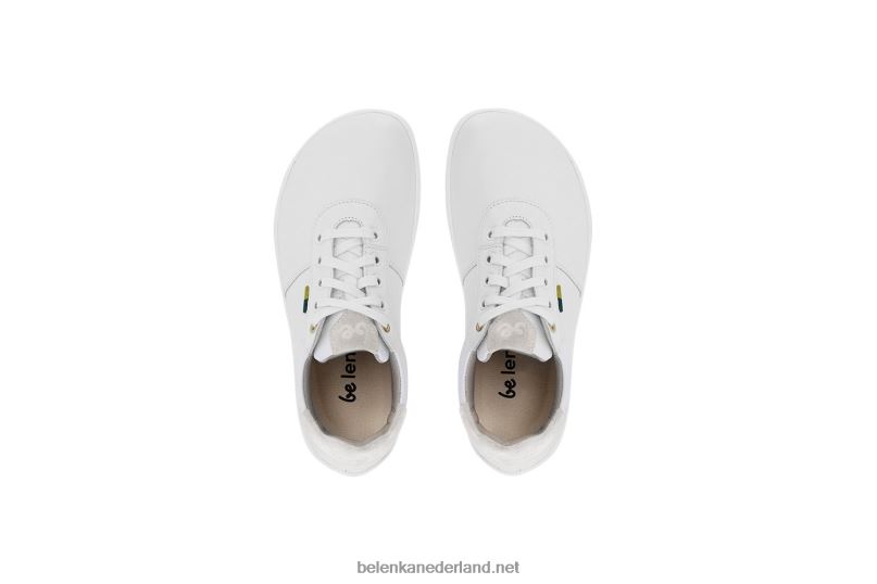 Heren Be Lenka schoenen op blote voeten - royale 08T6T7 wit & beige