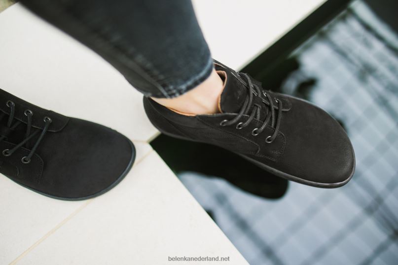 Heren Be Lenka schoenen op blote voeten - synergie 08T6T19 helemaal zwart