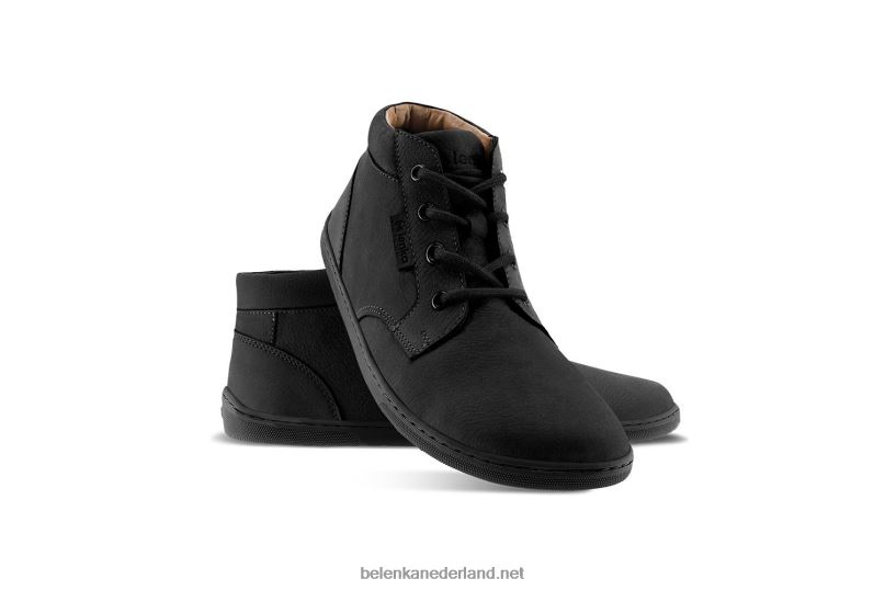 Heren Be Lenka schoenen op blote voeten - synergie 08T6T19 helemaal zwart