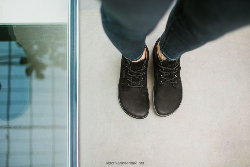 Heren Be Lenka schoenen op blote voeten - synergie 08T6T19 helemaal zwart