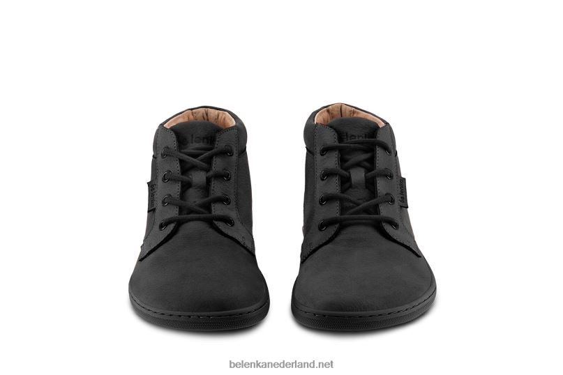 Heren Be Lenka schoenen op blote voeten - synergie 08T6T19 helemaal zwart