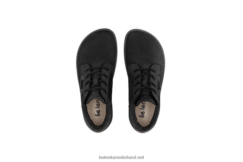 Heren Be Lenka schoenen op blote voeten - synergie 08T6T19 helemaal zwart