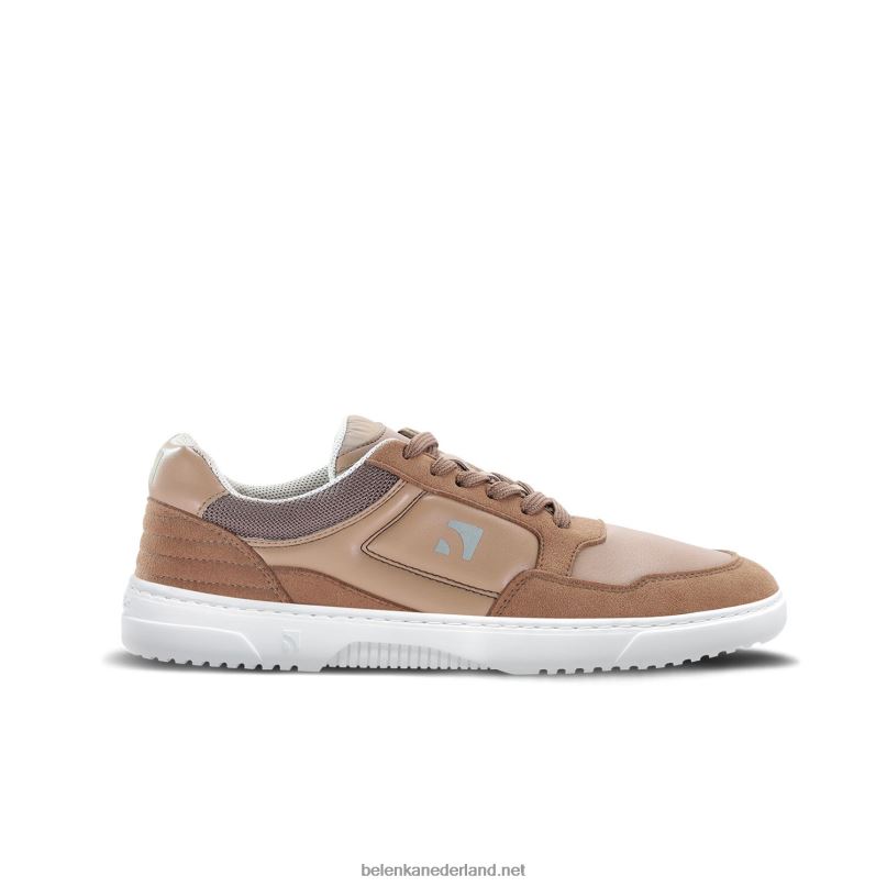 Heren Be Lenka barefoot sneakers barebarics - axioma 08T6T101 bruin wit