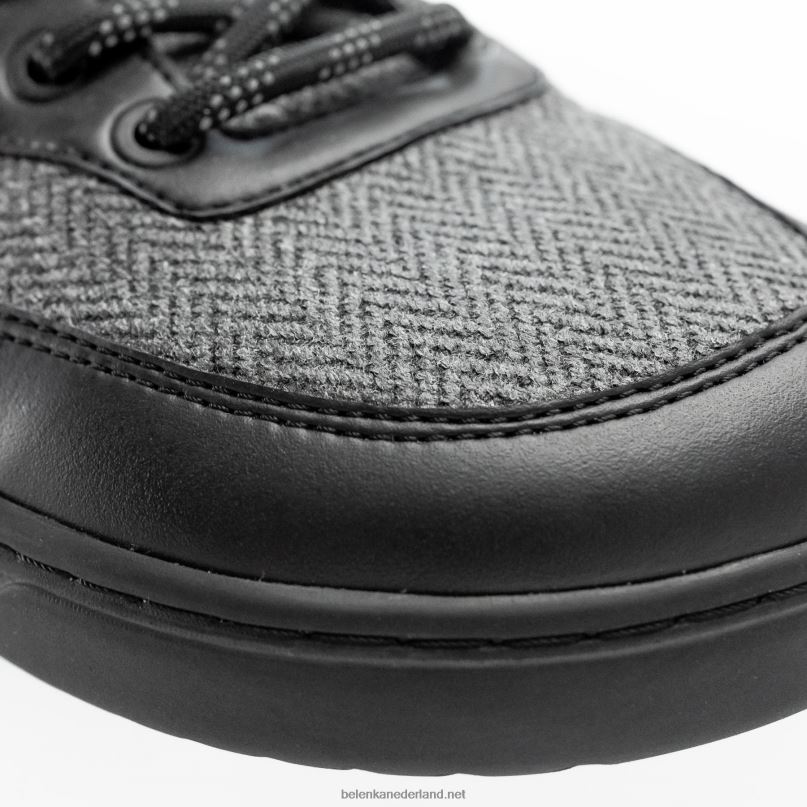 Heren Be Lenka barefoot sneakers barebarics - een pluim 08T6T83 zwart grijs