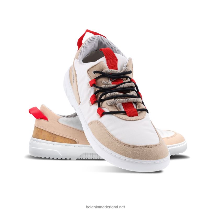 Heren Be Lenka barefoot sneakers barebarics - herleven 08T6T80 beige & wit