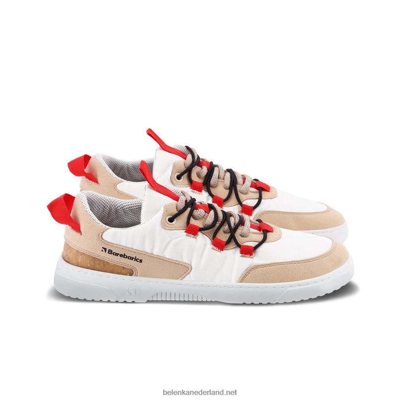 Heren Be Lenka barefoot sneakers barebarics - herleven 08T6T80 beige & wit