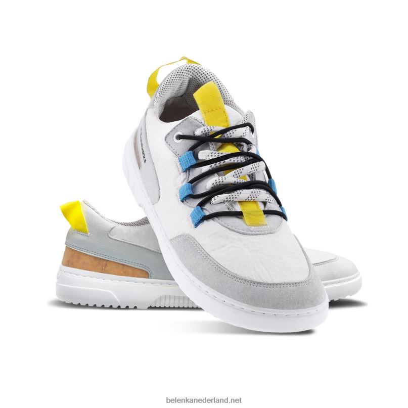 Heren Be Lenka barefoot sneakers barebarics - herleven 08T6T82 wit grijs