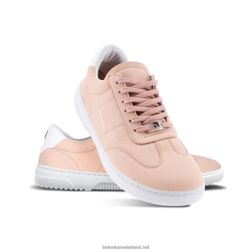 Heren Be Lenka barefoot sneakers barebarics - pulsar 08T6T100 nude roze & wit
