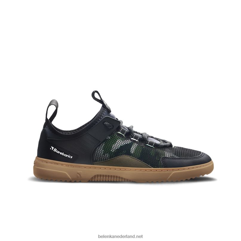Heren Be Lenka barefoot sneakers barebarics - rebel 08T6T87 leger groen