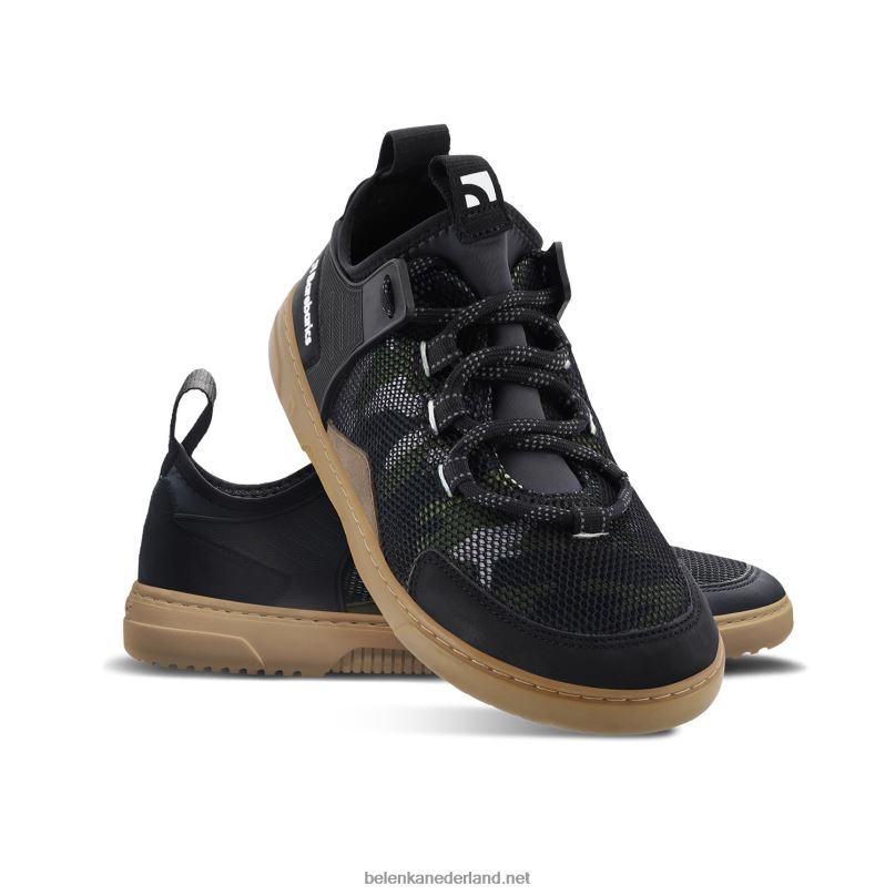 Heren Be Lenka barefoot sneakers barebarics - rebel 08T6T87 leger groen