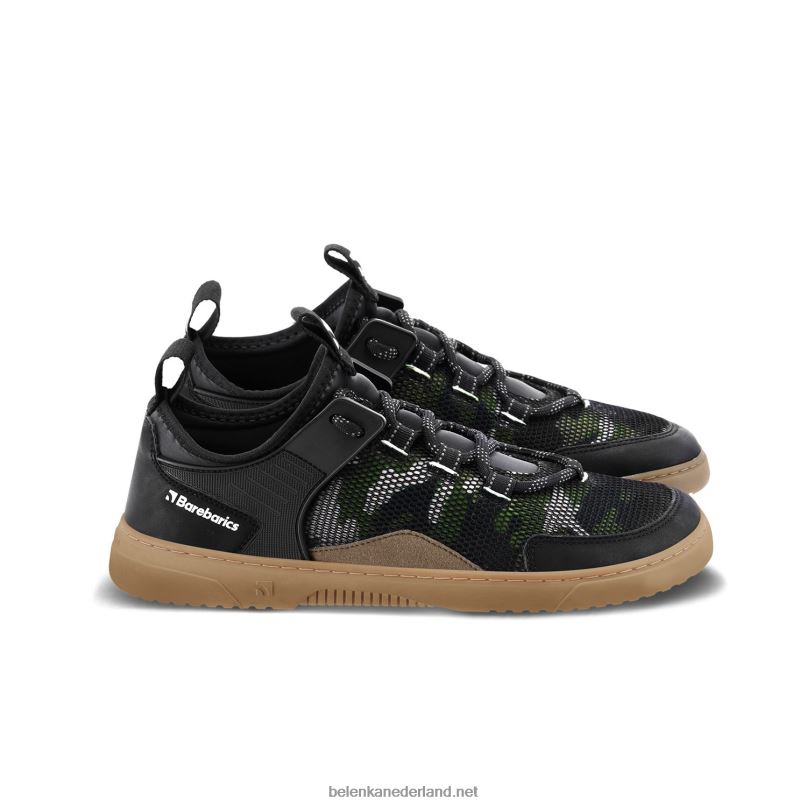 Heren Be Lenka barefoot sneakers barebarics - rebel 08T6T87 leger groen