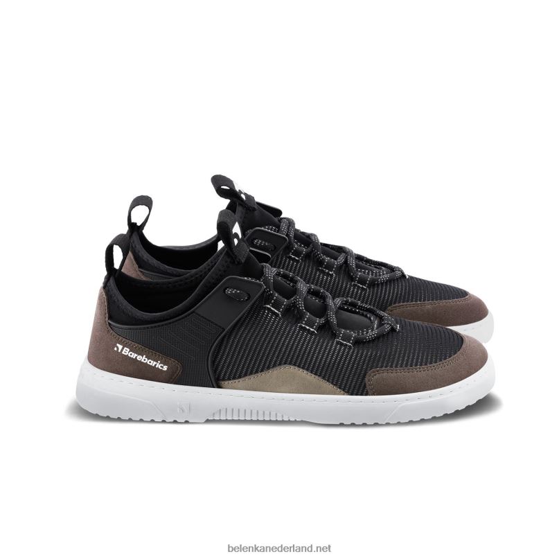 Heren Be Lenka barefoot sneakers barebarics - rebel 08T6T90 houtskool zwart