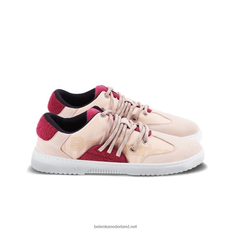 Heren Be Lenka barefoot sneakers barebarics - vibe 08T6T103 beige & rood