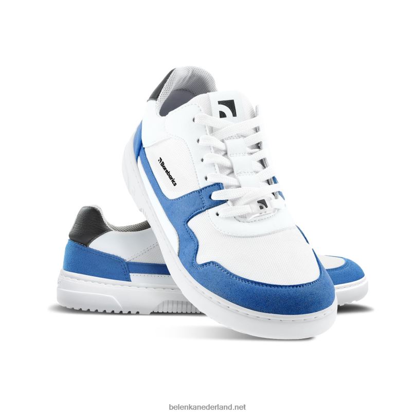 Heren Be Lenka barefoot sneakers barebarics - zing 08T6T75 wit Blauw