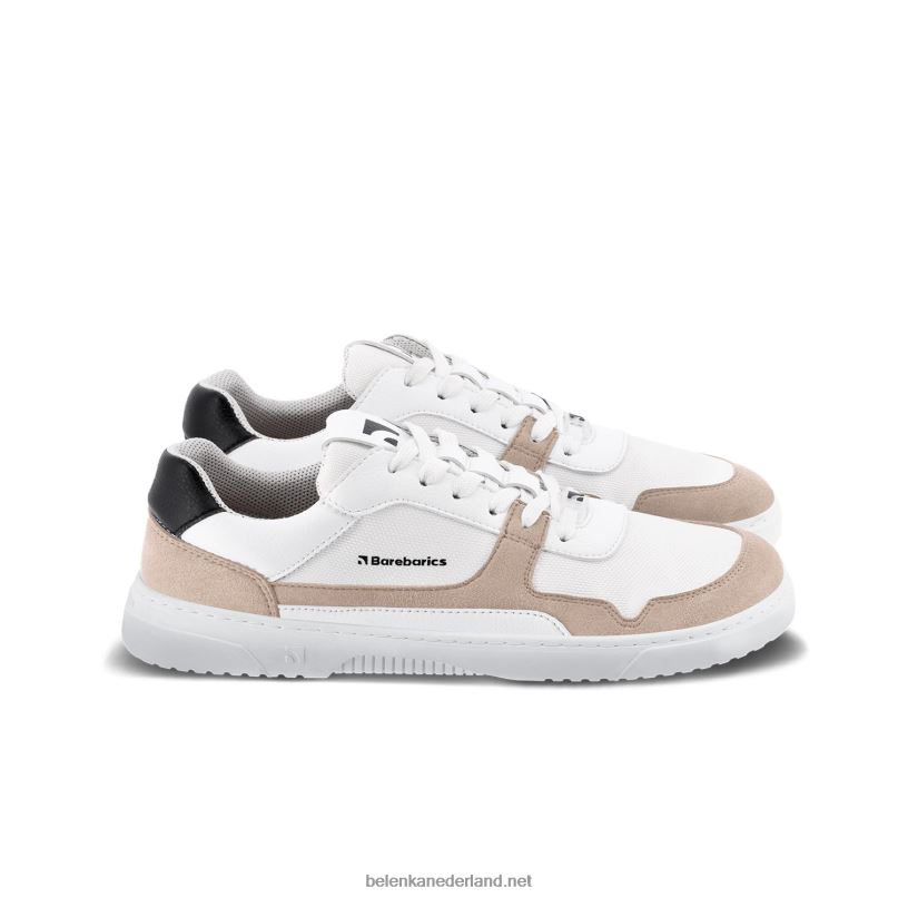 Heren Be Lenka barefoot sneakers barebarics - zing 08T6T76 wit & beige