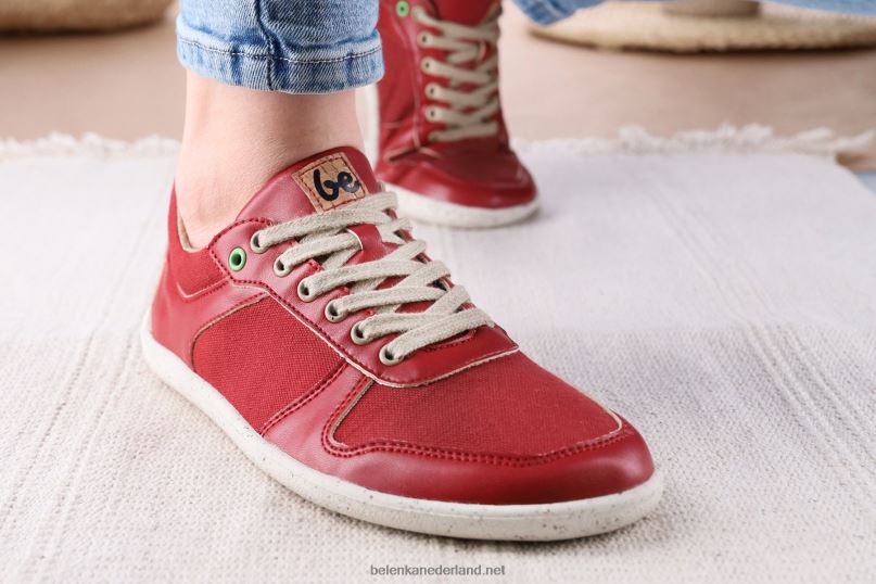Heren Be Lenka barefoot sneakers - kampioen 2.0 - veganistisch 08T6T11 rood