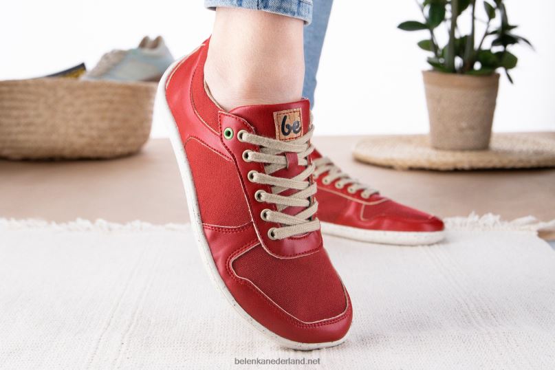 Heren Be Lenka barefoot sneakers - kampioen 2.0 - veganistisch 08T6T11 rood