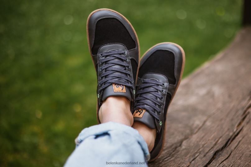 Heren Be Lenka barefoot sneakers - kampioen 2.0 - veganistisch 08T6T13 donkergrijs & zwart
