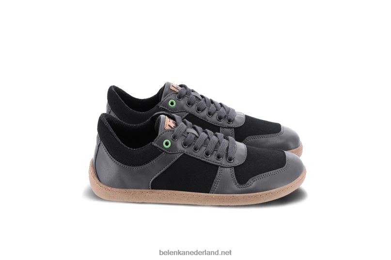 Heren Be Lenka barefoot sneakers - kampioen 2.0 - veganistisch 08T6T13 donkergrijs & zwart