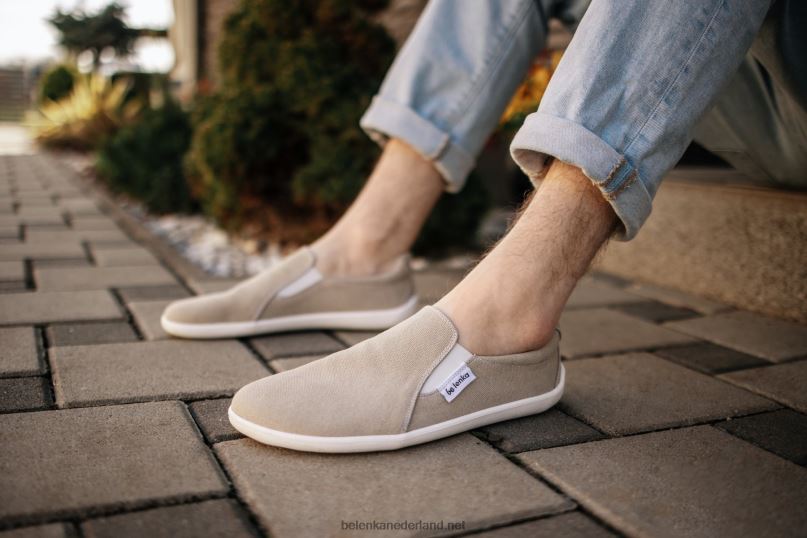 Heren Be Lenka barefoot sneakers - makkelijk - veganistisch 08T6T62 zand