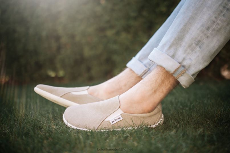 Heren Be Lenka barefoot sneakers - makkelijk - veganistisch 08T6T62 zand
