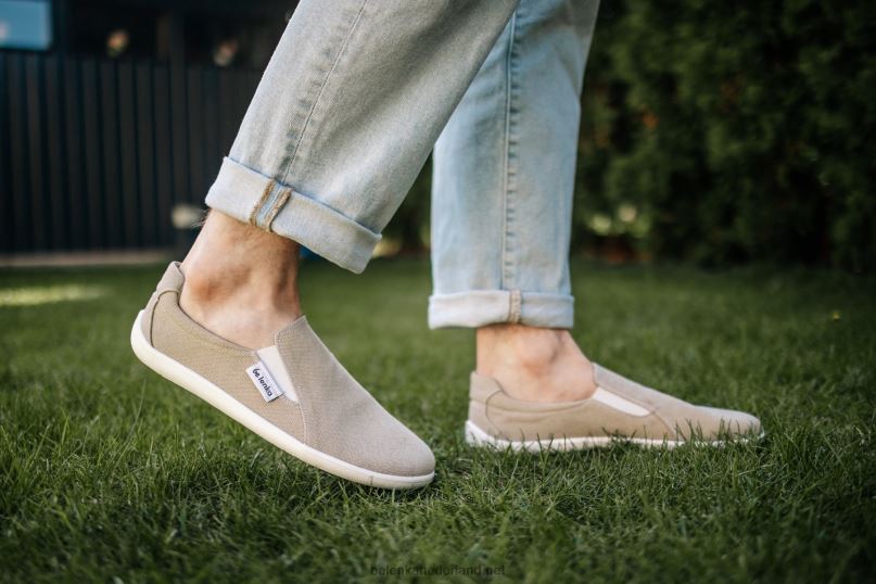 Heren Be Lenka barefoot sneakers - makkelijk - veganistisch 08T6T62 zand