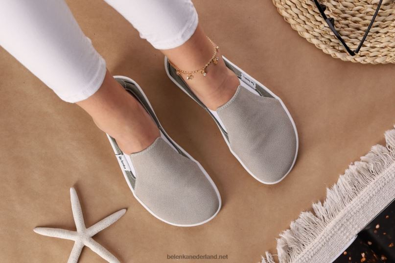 Heren Be Lenka barefoot sneakers - makkelijk - veganistisch 08T6T63 zand & legergroen
