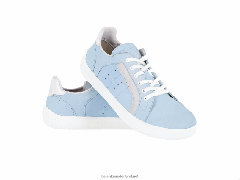 Heren Be Lenka barefootsneakers brooklyn 08T6T118 lichtblauw en grijs