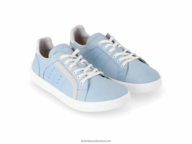 Heren Be Lenka barefootsneakers brooklyn 08T6T118 lichtblauw en grijs