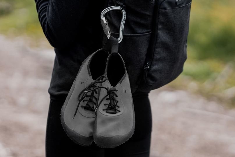 Heren Be Lenka blote voeten schoenen trailwalker 08T6T107 grijs